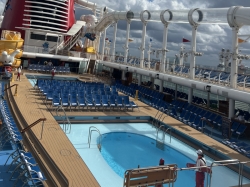 Disney Dream Donald and Mickey Pools picture Uploaded in 2024 Photo courtesy of Lily Schneidewind. Disney Dream Donald and Mickey Pools picture