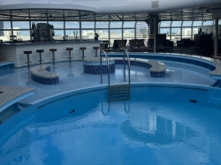 Disney Dream Quiet Cove Pool picture Uploaded in 2024 Photo courtesy of Lily Schneidewind. Disney Dream Quiet Cove Pool picture