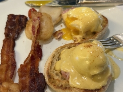 Volendam Rotterdam Dining Room picture Uploaded in 2025 Photo courtesy of Steve Millay. Volendam Rotterdam Dining Room picture