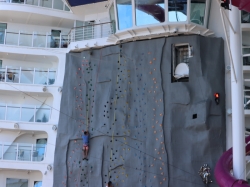 Utopia of the Seas Rock Climbing Wall picture