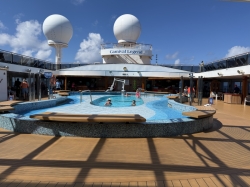 Carnival Legend Avalon Main Pool picture Uploaded in 2025 Photo courtesy of Scott Weinfeld. Carnival Legend Avalon Main Pool picture