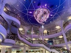 Disney Wish Grand Hall picture Uploaded in 2025 Photo courtesy of Kaitlyn Hearn. Disney Wish Grand Hall picture