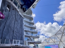 Utopia of the Seas Rock Climbing Wall picture