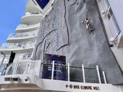 Utopia of the Seas Rock Climbing Wall picture