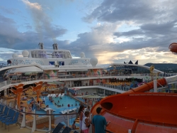 Wonder of the Seas Waterslides picture