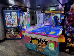 Carnival Legend Warehouse Arcade picture Uploaded in 2025 Photo courtesy of Scott Weinfeld. Carnival Legend Warehouse Arcade picture
