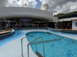 Carnival Legend Avalon Main Pool picture Uploaded in 2025 Photo courtesy of Scott Weinfeld. Carnival Legend Avalon Main Pool picture