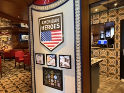 Carnival Legend Heros Tribute Bar picture Uploaded in 2025 Photo courtesy of Scott Weinfeld. Carnival Legend Heros Tribute Bar picture