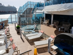 Star Princess Wake View Terrace picture Uploaded in 2025 Photo courtesy of Neal Bruder. Star Princess Wake View Terrace picture