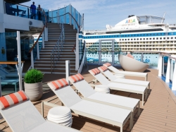 Star Princess Wake View Terrace picture Uploaded in 2025 Photo courtesy of Neal Bruder. Star Princess Wake View Terrace picture