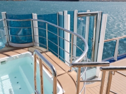 Star Princess Wake View Terrace picture Uploaded in 2025 Photo courtesy of Neal Bruder. Star Princess Wake View Terrace picture