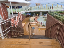 Icon of the Seas Hideaway Pool picture Uploaded in 2026 Photo courtesy of Celeste Agnew. Icon of the Seas Hideaway Pool picture