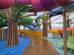 Icon of the Seas Thrill Island picture Uploaded in 2026 Photo courtesy of Celeste Agnew. Icon of the Seas Thrill Island picture
