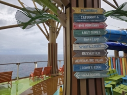 Icon of the Seas Thrill Island picture Uploaded in 2026 Photo courtesy of Celeste Agnew. Icon of the Seas Thrill Island picture