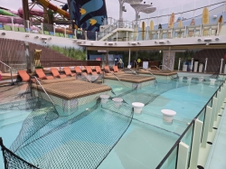 Icon of the Seas Hideaway Pool picture Uploaded in 2026 Photo courtesy of Celeste Agnew. Icon of the Seas Hideaway Pool picture