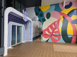 Icon of the Seas Running Track picture Uploaded in 2026 Photo courtesy of Celeste Agnew. Icon of the Seas Running Track picture