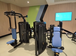 Icon of the Seas Fitness Center picture Uploaded in 2026 Photo courtesy of Celeste Agnew. Icon of the Seas Fitness Center picture