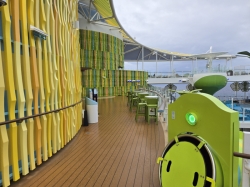 Icon of the Seas Chill Island Deck 16 picture Uploaded in 2026 Photo courtesy of Celeste Agnew. Icon of the Seas Chill Island Deck 16 picture