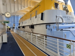 Icon of the Seas Running Track picture Uploaded in 2026 Photo courtesy of Celeste Agnew. Icon of the Seas Running Track picture