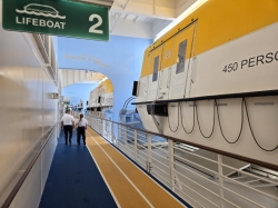 Icon of the Seas Running Track picture Uploaded in 2026 Photo courtesy of Celeste Agnew. Icon of the Seas Running Track picture
