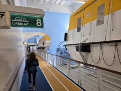 Icon of the Seas Running Track picture Uploaded in 2026 Photo courtesy of Celeste Agnew. Icon of the Seas Running Track picture