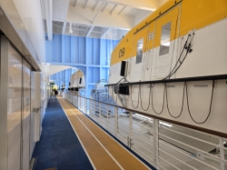 Icon of the Seas Running Track picture Uploaded in 2026 Photo courtesy of Celeste Agnew. Icon of the Seas Running Track picture