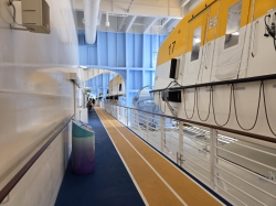 Icon of the Seas Running Track picture Uploaded in 2026 Photo courtesy of Celeste Agnew. Icon of the Seas Running Track picture