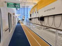 Icon of the Seas Running Track picture Uploaded in 2026 Photo courtesy of Celeste Agnew. Icon of the Seas Running Track picture