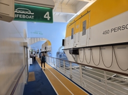Icon of the Seas Running Track picture Uploaded in 2026 Photo courtesy of Celeste Agnew. Icon of the Seas Running Track picture