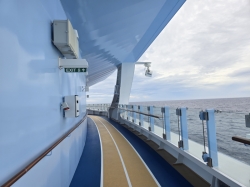 Icon of the Seas Running Track picture Uploaded in 2026 Photo courtesy of Celeste Agnew. Icon of the Seas Running Track picture