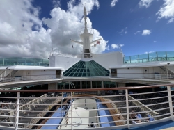 Adventure of the Seas Solarium picture Uploaded in 2026 Photo courtesy of Cynthia McDaniels. Adventure of the Seas Solarium picture