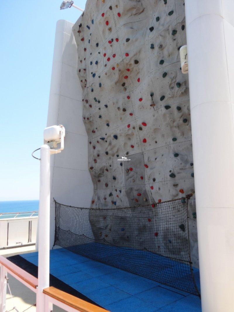 Splendour of the Seas Rock Climbing Wall Pictures
