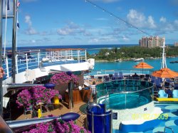 Carnival Dream Sunset Pool picture