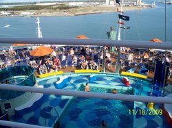 Carnival Dream Sunset Pool picture