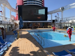 Disney Dream Donald and Mickey Pools picture Uploaded in 2026 Photo courtesy of Scott Weinfeld. Disney Dream Donald and Mickey Pools picture