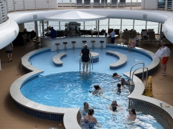 Disney Dream Quiet Cove Pool picture Uploaded in 2026 Photo courtesy of Scott Weinfeld. Disney Dream Quiet Cove Pool picture
