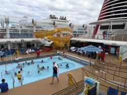 Disney Dream Donald and Mickey Pools picture Uploaded in 2026 Photo courtesy of Scott Weinfeld. Disney Dream Donald and Mickey Pools picture