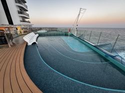 MSC Seascape Infinity Pool picture Uploaded in 2026 Photo courtesy of Donald Palmesano. MSC Seascape Infinity Pool picture
