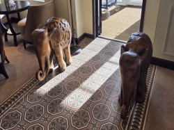 MSC World Europa Raj Polo Tea House picture Uploaded in 2026 Photo courtesy of Viviane Debaar. MSC World Europa Raj Polo Tea House picture