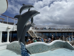 Grand Princess Neptunes Reef and Pool picture Uploaded in 2026 Photo courtesy of Steve Millay. Grand Princess Neptunes Reef and Pool picture