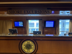 Grand Princess Shore Excursion Desk picture