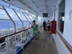 Grand Princess Outside promenade picture