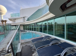 Liberty of the Seas Solarium picture Uploaded in 2026 Photo courtesy of Cynthia McDaniels. Liberty of the Seas Solarium picture