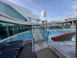 Liberty of the Seas Solarium picture Uploaded in 2026 Photo courtesy of Cynthia McDaniels. Liberty of the Seas Solarium picture