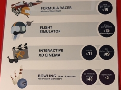 MSC Meraviglia F1 Simulators picture