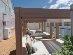 Norwegian Jewel Vibe Beach Club picture Uploaded in 2026 Photo courtesy of Leonard Ducouer. Norwegian Jewel Vibe Beach Club picture