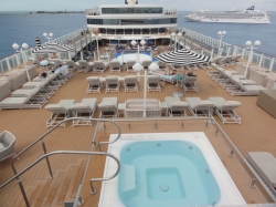 Norwegian Jewel Vibe Beach Club picture Uploaded in 2026 Photo courtesy of Leonard Ducouer. Norwegian Jewel Vibe Beach Club picture