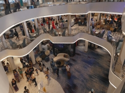 Norwegian Luna Penrose Atrium picture Uploaded in 2026 Photo courtesy of AR. Norwegian Luna Penrose Atrium picture
