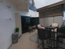 Norwegian Luna Indulge Outdoor Lounge picture Uploaded in 2026 Photo courtesy of AR. Norwegian Luna Indulge Outdoor Lounge picture