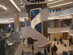 Norwegian Luna Penrose Atrium picture Uploaded in 2026 Photo courtesy of AR. Norwegian Luna Penrose Atrium picture